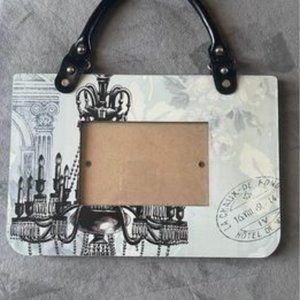 Unique Modern Style Purse Picture Frame. Decorative picture frame .